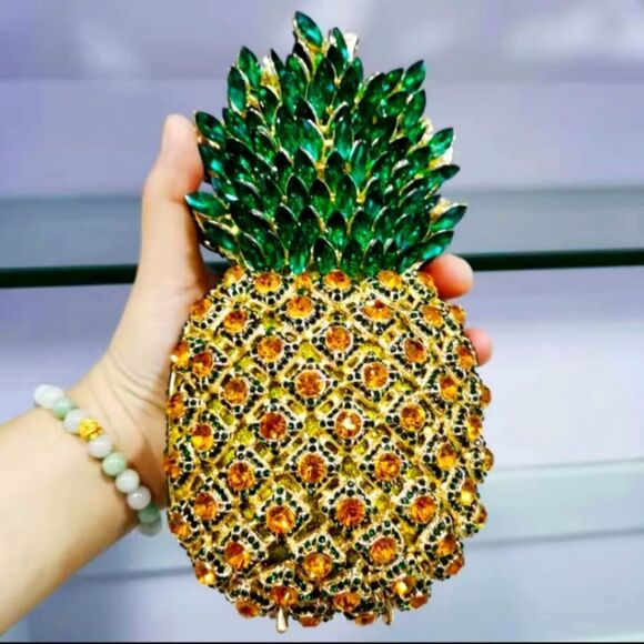 Pineapple Crystal Clutch - Picture 1 of 5